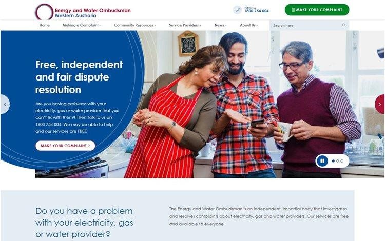 Energy and Water Ombudsman launches new website image