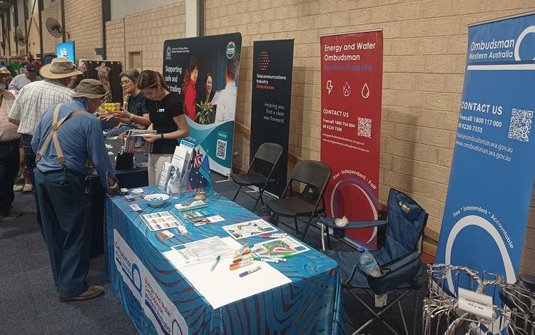 Ombudsman offices engage with regional communities at Wagin Woolorama image