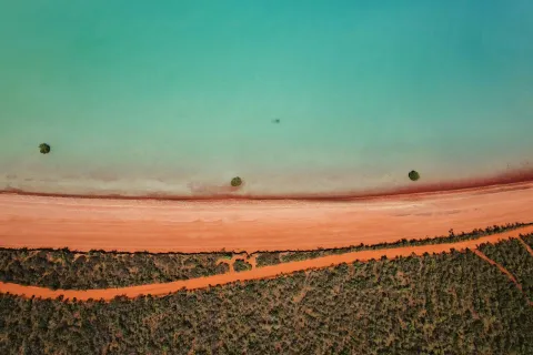 Broome coastline - by Rod Long
